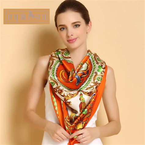 authentic silk scarf.